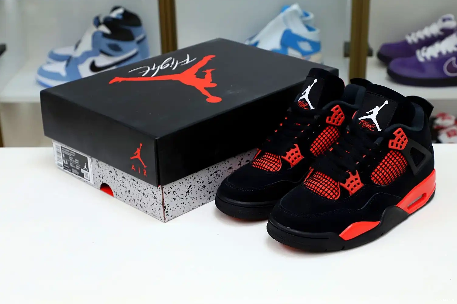 THUNDER' 'RED Kimikick 4 RETRO AIR JORDAN 0729